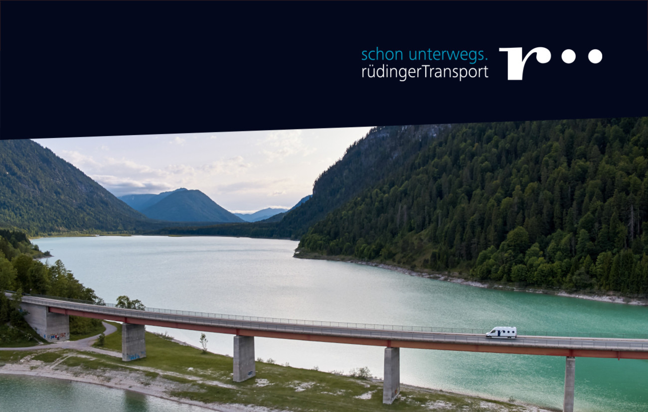 Rüdinger Transport. Schon Unterwegs.