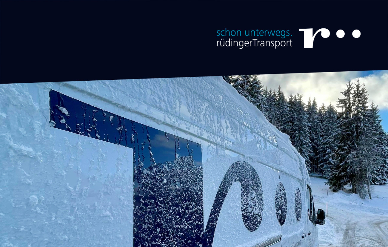 Rüdinger Transport. Schon Unterwegs.