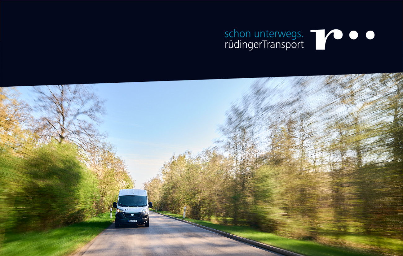 Rüdinger Transport. Schon Unterwegs.